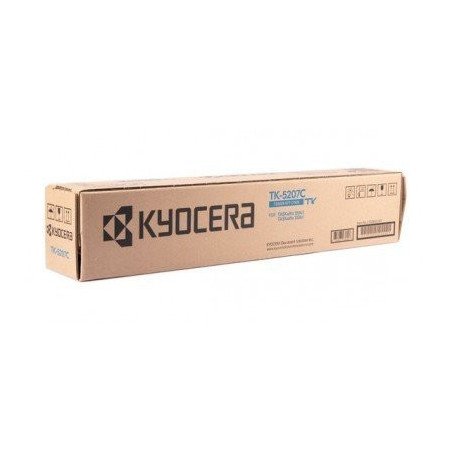 Tóner Kyocera TK-5207C, 1T02R5CUS0 - 12000 páginas, cian